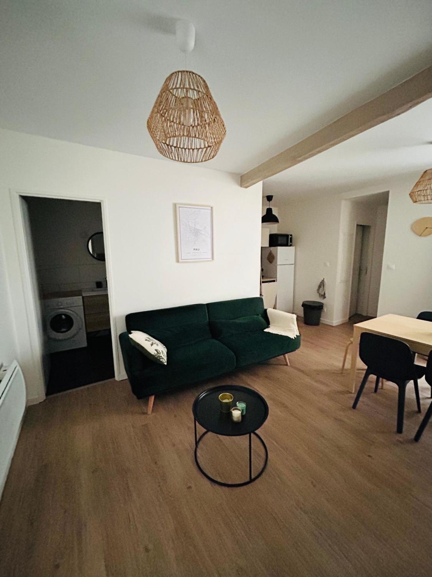 Le Patio : Appartement Chic 3 Chambres Au Coeur De ポー エクステリア 写真